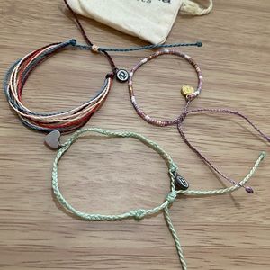 Pura Vida bracelets set of 3
